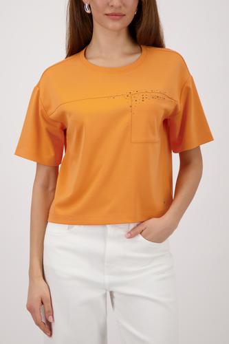 Sweatshirt mit Strasssteinen 42 - Aperitif