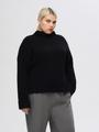 SLFSELMA LS KNIT PULLOVER NOOS XS Normal geschnitten - Black