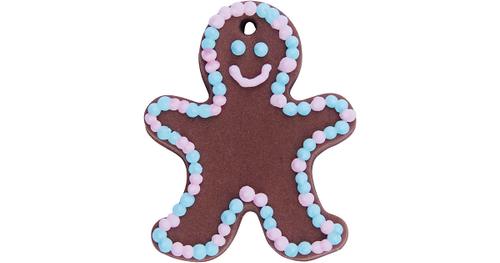 Ausstecher "Lebkuchenmann", 7,5cm silber