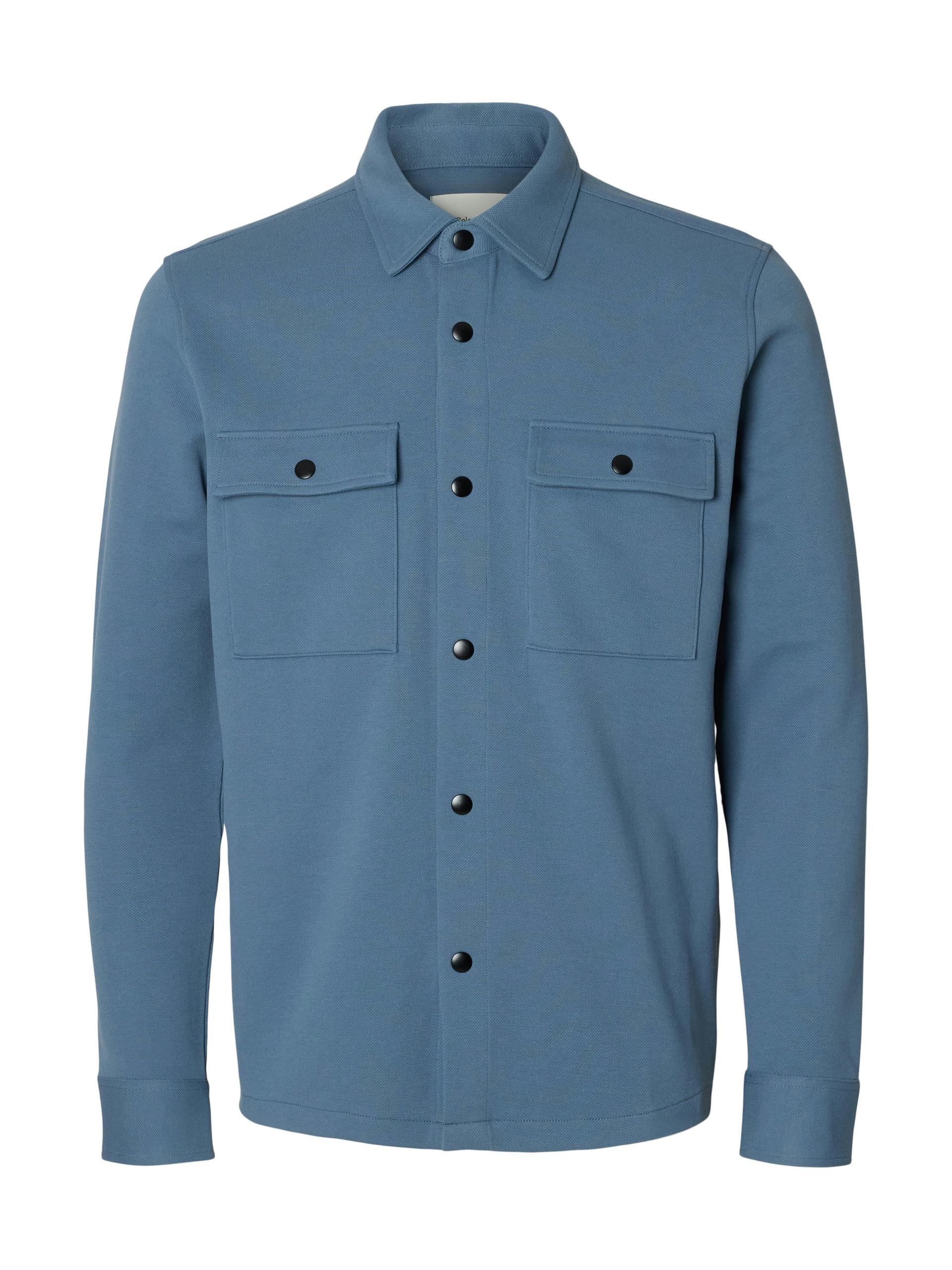 SLHJACKIE SWEAT JACKET NOOS S Normal geschnitten - Blue Mirage