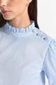 Bluse - Blau / 42