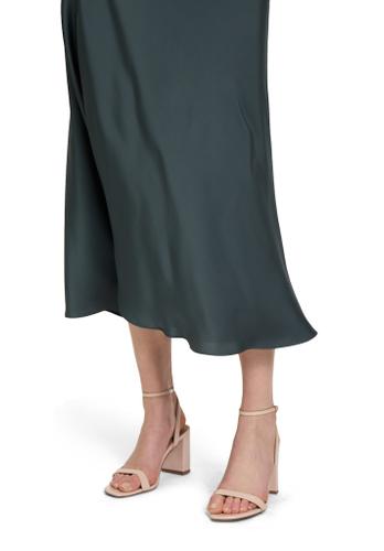 Abendkleid Grau 34