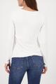 Langarmshirt mit Print 46 - Off-white