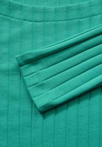 Shirt mit Rippstruktur XXL - Aventurine Green