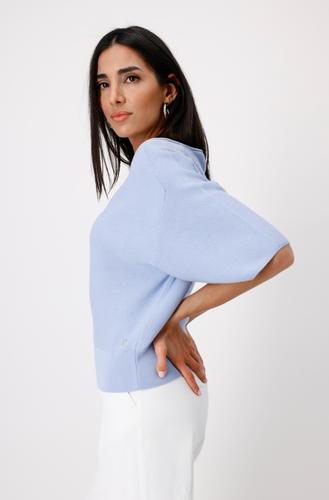 Pullover in Linksstrick 36 - Blue Sky