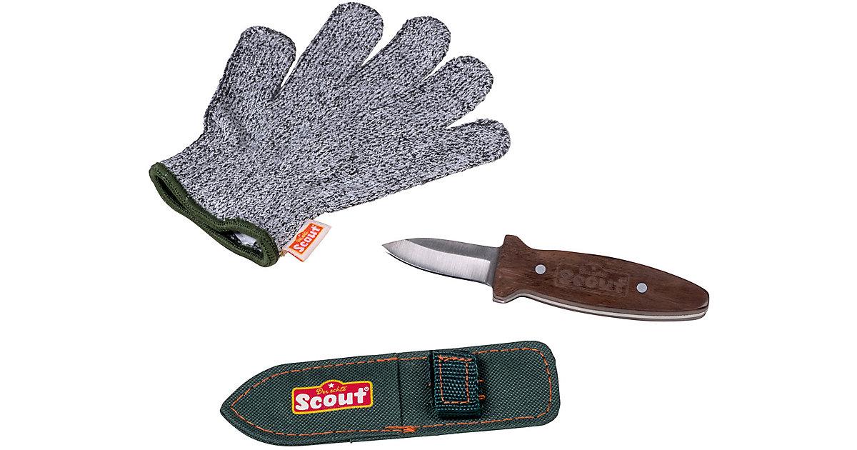 Scout Schnitz-Handschuh Set bunt