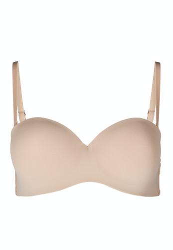Skiny Damen Bandeau BH Micro Essentials Beige 85 A