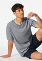 T-Shirt V-Ausschnitt 50 - Nachtblau