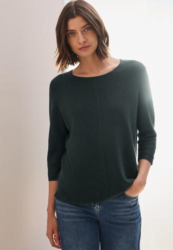 Strukturpullover XXL - Slate Khaki