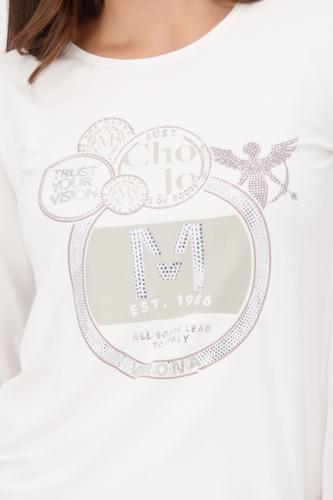 Shirt mit Schmuckemblem 44 - Off-white
