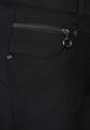 Hose mit Zipper Details 34/30 - Black