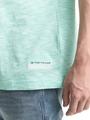 T-Shirt in Melange-Optik XXL Regular Fit - Bright Green Tonal Spacedye