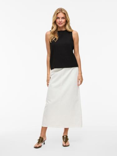 VIROMIRA O-NECK S/L TOP L Normal geschnitten - Black Beauty