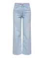 ONLMADISON BLUSH HW WIDE DNM CRO495 NOOS XL/32 Weiter Beinschnitt - Light Blue Bleached Denim