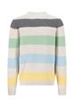 O-Neck, Striped Structure L Casual Fit - New Offwhite