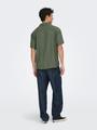 ONSLATHAM REG RESORT STRUC 0257 NOOS L Normal geschnitten - Dusty Olive