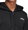 ADIDAS Herren Kapuzensweat Essentials Linear French Terry S in Schwarz