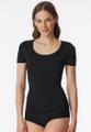 Shirt 1/2 Arm Schwarz XL