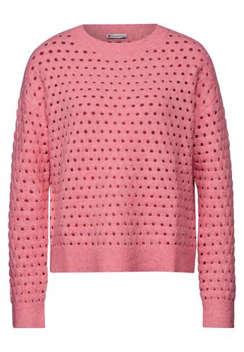 Strukturpullover 38 - Sugar Coral Mel.