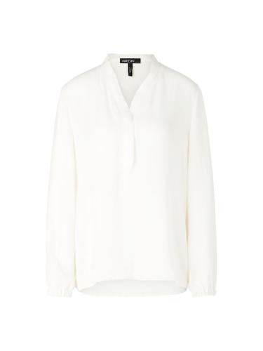 Weite Bluse Weiß 42
