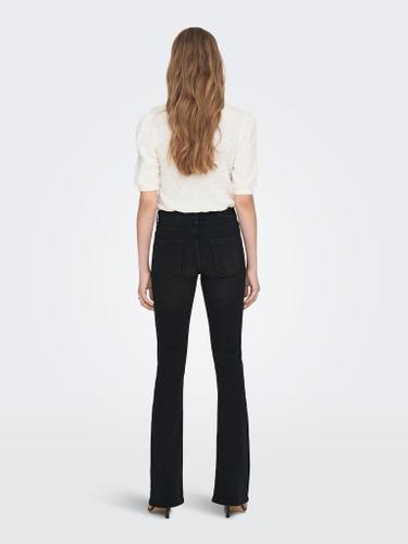 ONLBLUSH MID FLARED DNM TAI1099 NOOS S/30 Ausgestellt - Washed Black