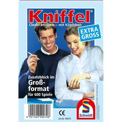 Schmidt Spiele - Kniffel - Großer Kniffelblock