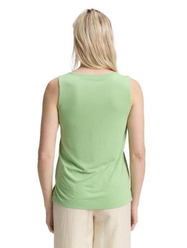 Top mit Cut-Out-Detail M Regular Fit - Pistachio Green