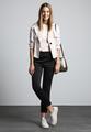 Hose im Verlours-Look 34/28 - Black