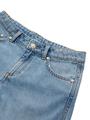 Jeansshorts mit recycelter Baumwolle 176 Regular Fit - Clean Mid Stone Blue Denim