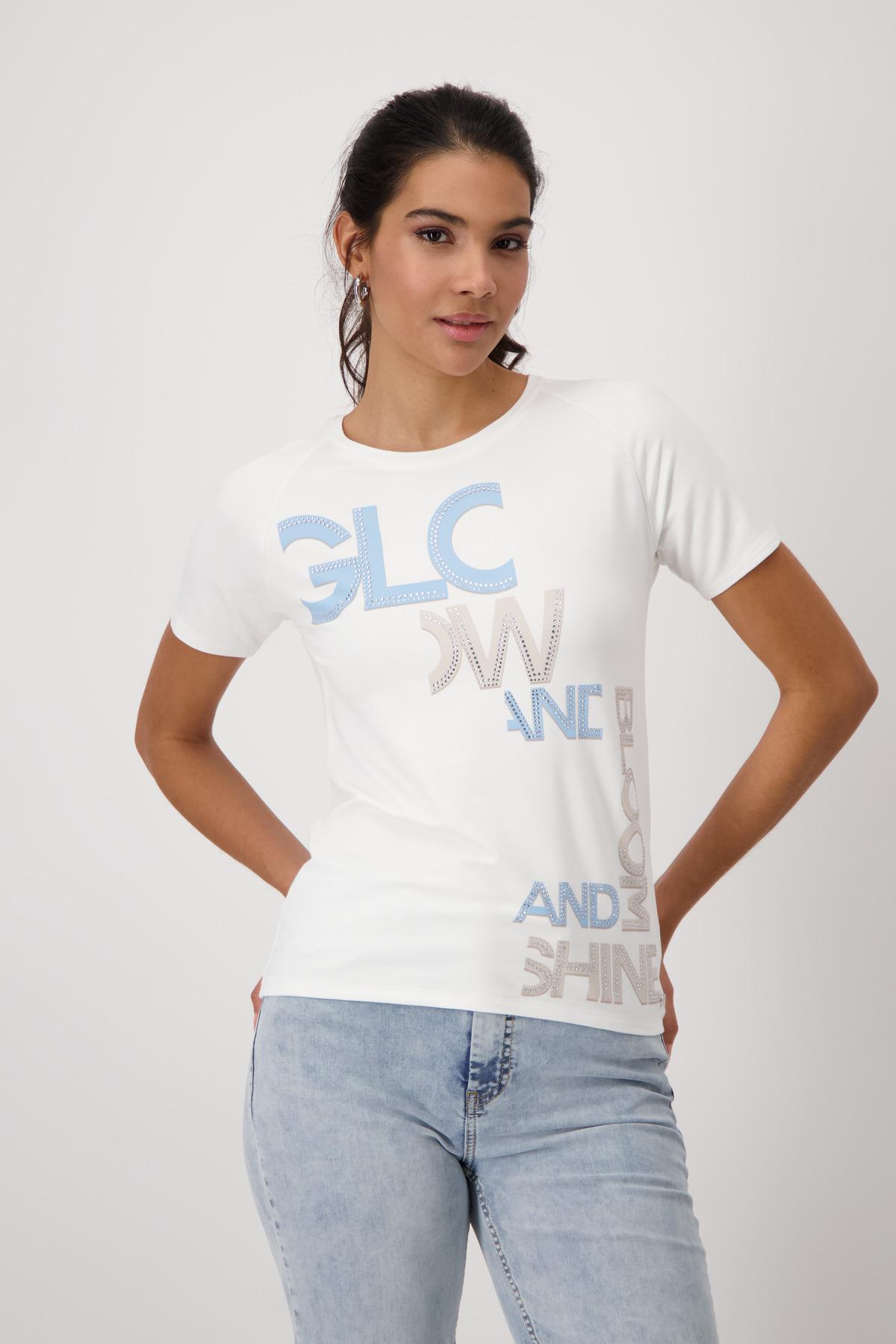 T-Shirt mit Schmuckschrift 40 - Off-white
