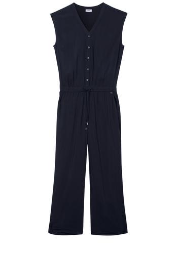 Jumpsuit in Unifarbe M/28 - Urban Dark Blue