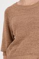 Pullover aus Bändchengarn 46 - Biscotti