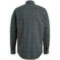 Long Sleeve Shirt Print on poplin stretch M Regular Fit - Forged Iron