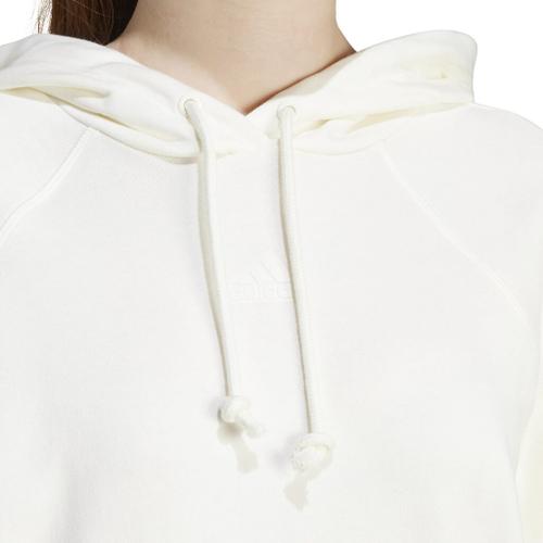 ADIDAS Damen Kapuzensweat Signature Graphic Embroidery French Terry Loose M in Weiß