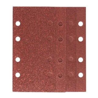 Bosch Schleifblatt-Set für Schwingschleifer, 8 Löcher, 93 x 185 mm, 40-120
