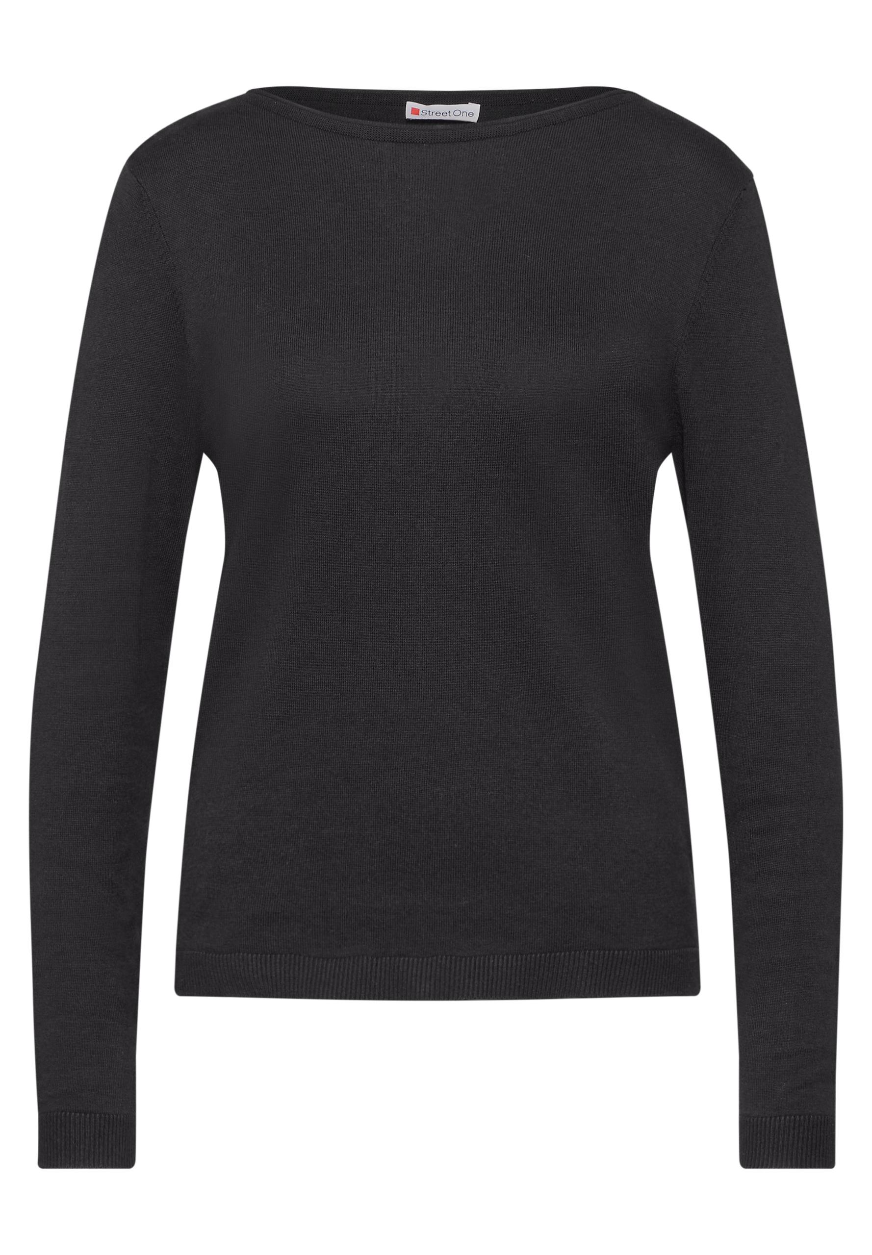 Weicher Strickpullover 38 - Black