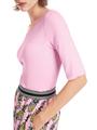 Uni T-Shirt aus stretchigem Cotton-Ripp 44 - Fresh Pink