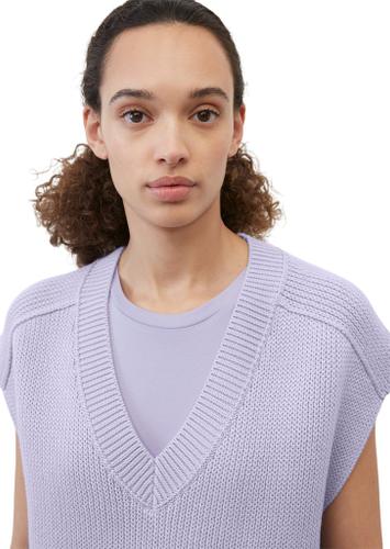Ärmelloser V-Neck-Pullover S - Lavender Field