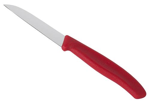 Gemüsemesser SwissClassic, 8 cm, schwarz rostfreier Stahl