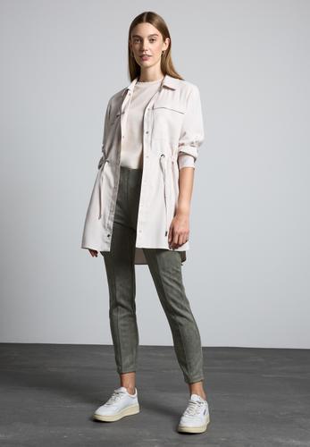 Hose im Verlours-Look 34/28 - Pine Wood Green