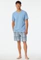 T-Shirt V-Ausschnitt 48 - Pacific Blue