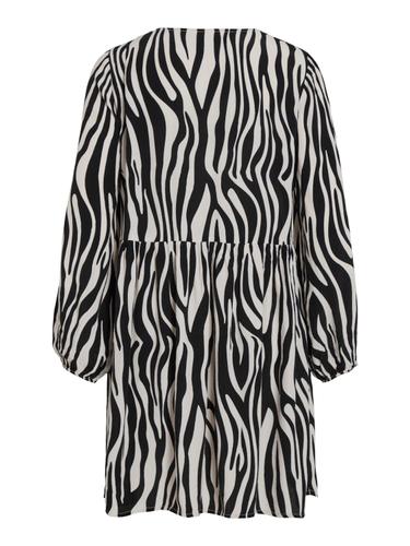 VIFINI L/S SHORT DRESS - NOOS 34 Normal geschnitten - Black