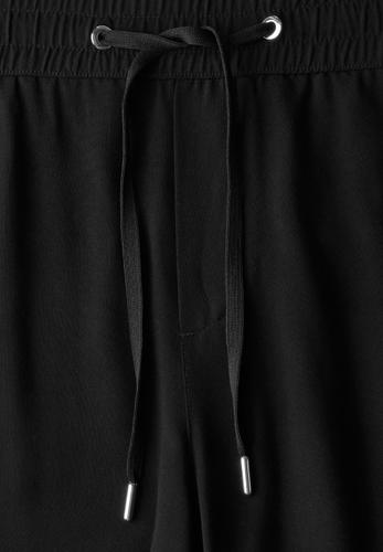Wide Leg Hose Schwarz 44/7/8 Hosen