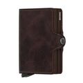 Secrid Kartenetui Portemonnaie Twinwallet RFID Braun