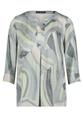 Schlupfbluse 40 Figurumspielend - Mint/Green
