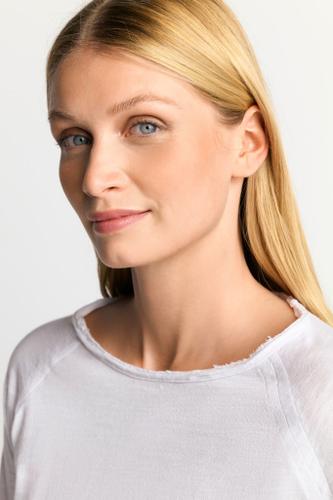 Organic Heavy Jersey Longsleeve Weiß XS