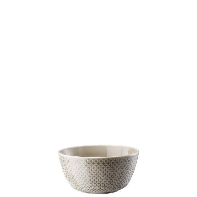 Rosenthal Müslischale »Junto Pearl Grey Müslischale 14 cm«, Porzellan, (1-tlg)
