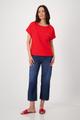 Sweatshirt mit Brusttasche 38 - Red
