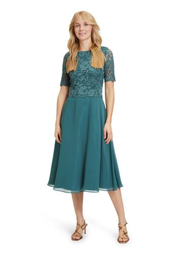 Cocktailkleid Grün 44