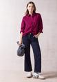 Cordbluse XL - Jewel Pink
